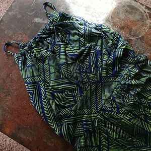 Allison Britteny Tropical Maxi Dress